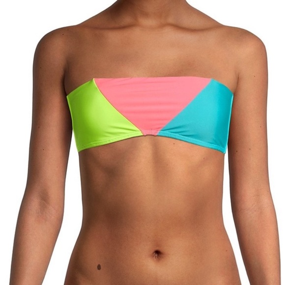Pilyq Other - PQ Trinity Bandeau, Saltwater | Size D |  NWT